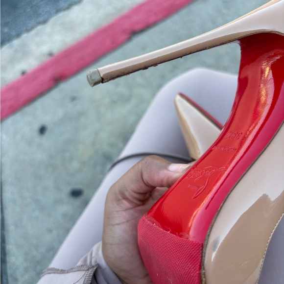 Christian louboutin Katie 100MM Patent leather pumps - Picture 11 of 15